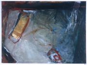 ohne Titel, Eitempera und Öl auf Leinwand, 170 x 140 cm, 1992